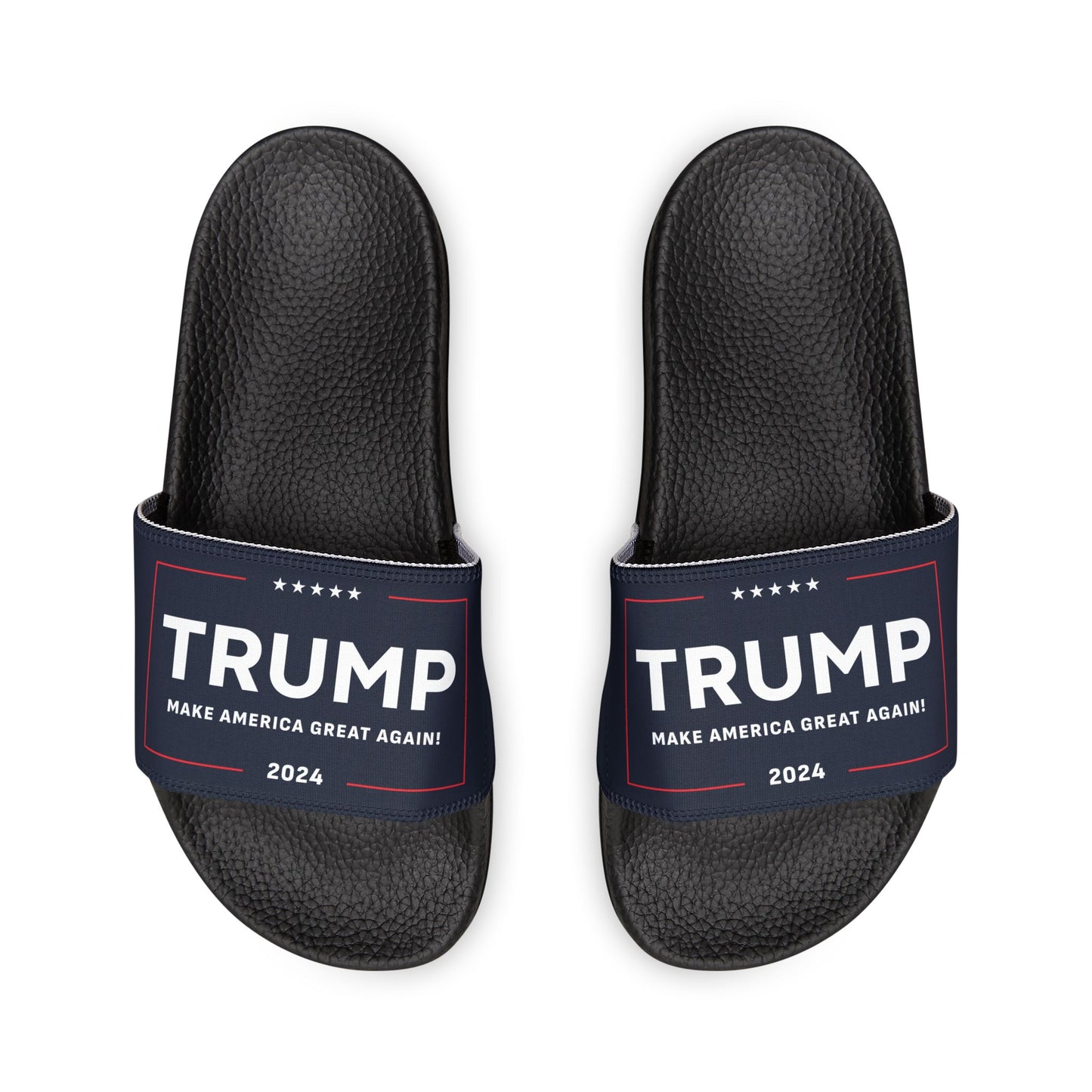 Men's MAGA Make America Great Again 2024 Comfy PU Slide Sandals