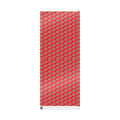 67 Candy Cane Red Merry Christmas meme Wrapping Papers - Santa Cartoon Funny Gift Wrap, Holiday Present, Six Seven