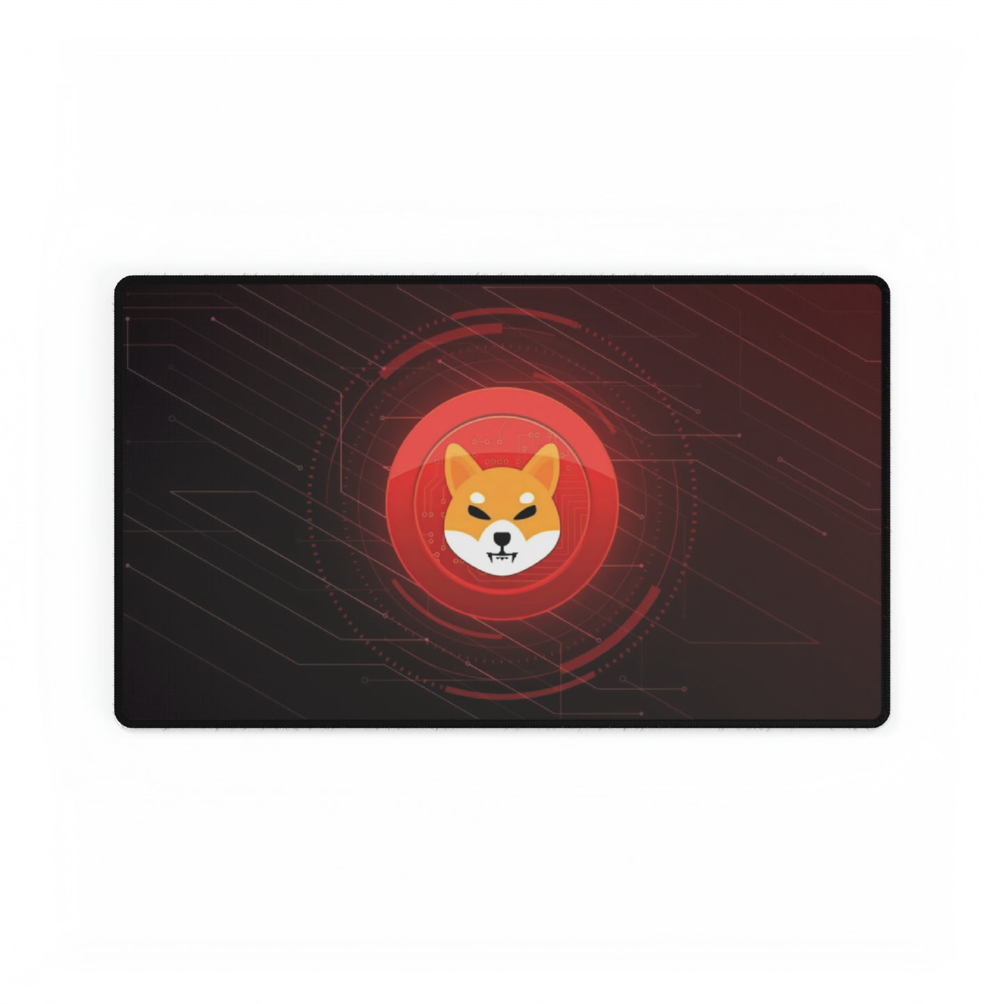 Shiba Inu Coin Cryptocurrency WOW High Definition Desk Mat Mousepad