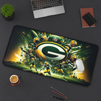 Green Bay Packers Football High Definition Desk Mat Mousepad