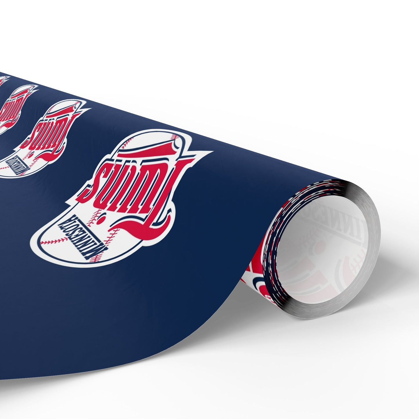 Minnesota Twins Baseball MLB Birthday Graduation Holiday Gift Wrapping Paper