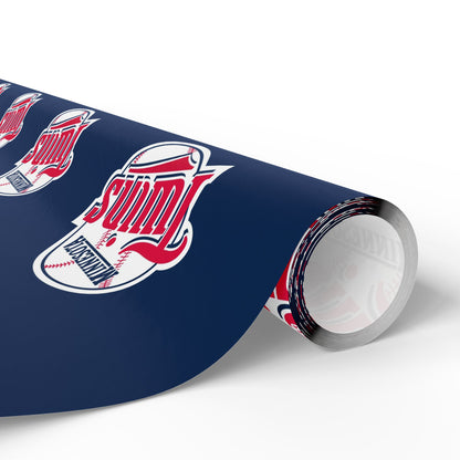 Minnesota Twins Baseball MLB Birthday Graduation Holiday Gift Wrapping Paper
