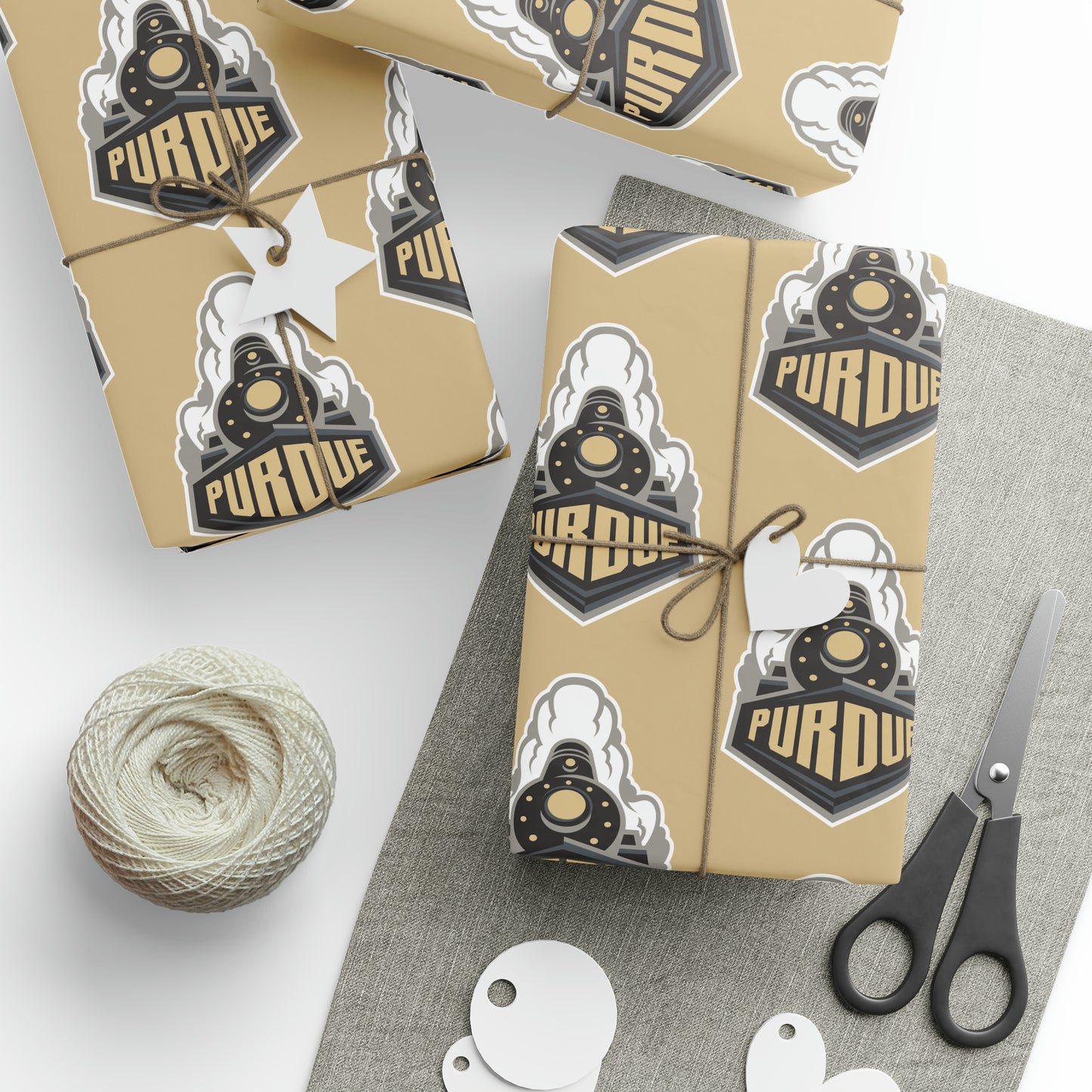 Purdue Boilermakers Basketball March Birthday Gift Wrapping Paper Holiday