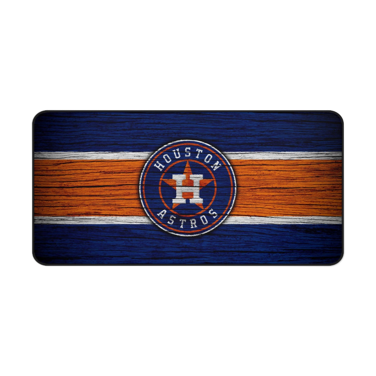 Houston Astros Holzoptik MLB Baseball High Definition Print Schreibtischunterlage Mousepad