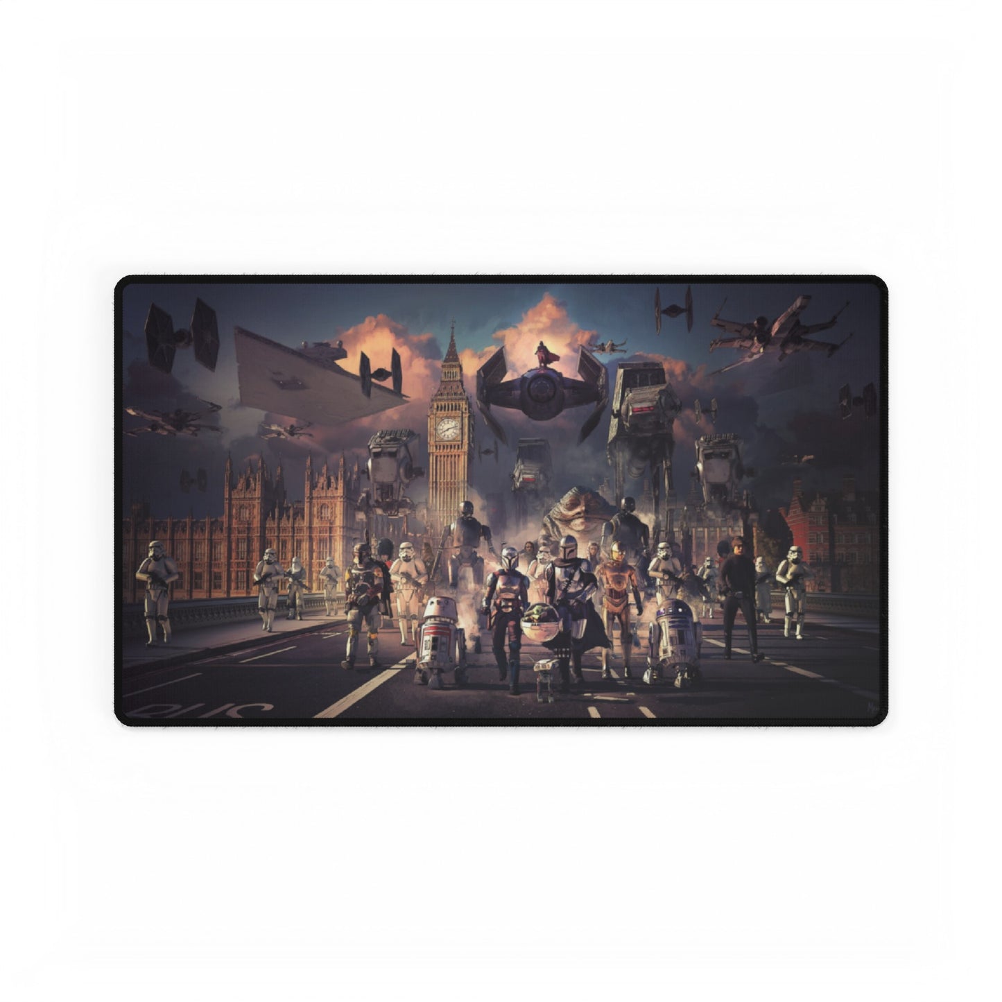 Mandorlarion  High Definition PC PS Video Game Desk Mat Mousepad