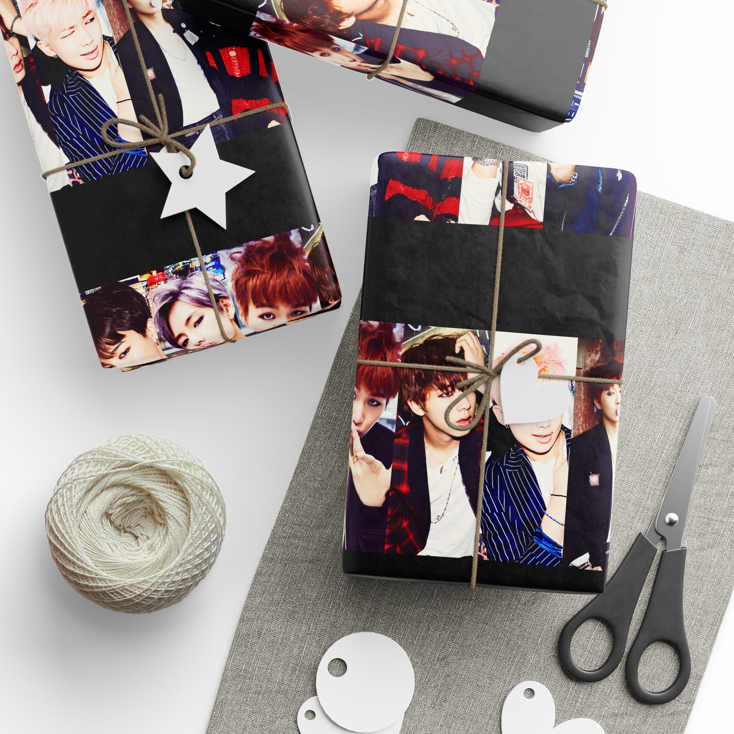 BTS Jimin Jungkook Suga holiday present Birthday Gift Wrapping Papers