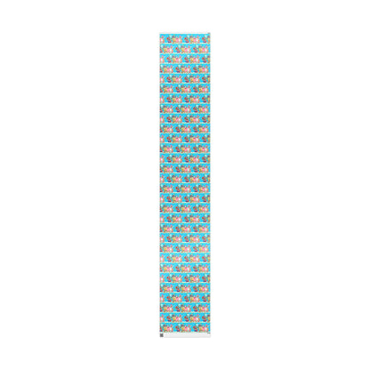 SpongeBob SquarePants Main Characters Birthday High Def Gift Wrapping Paper