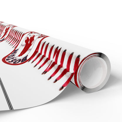 Boston Red Sox Baseball MLB Birthday Graduation Gift Wrapping Paper Holiday Xmas