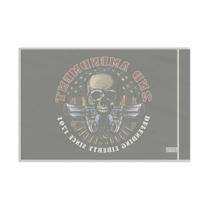 Defend our 2nd Amendment Rights 2A High Definition Print Outdoor indoor Flag