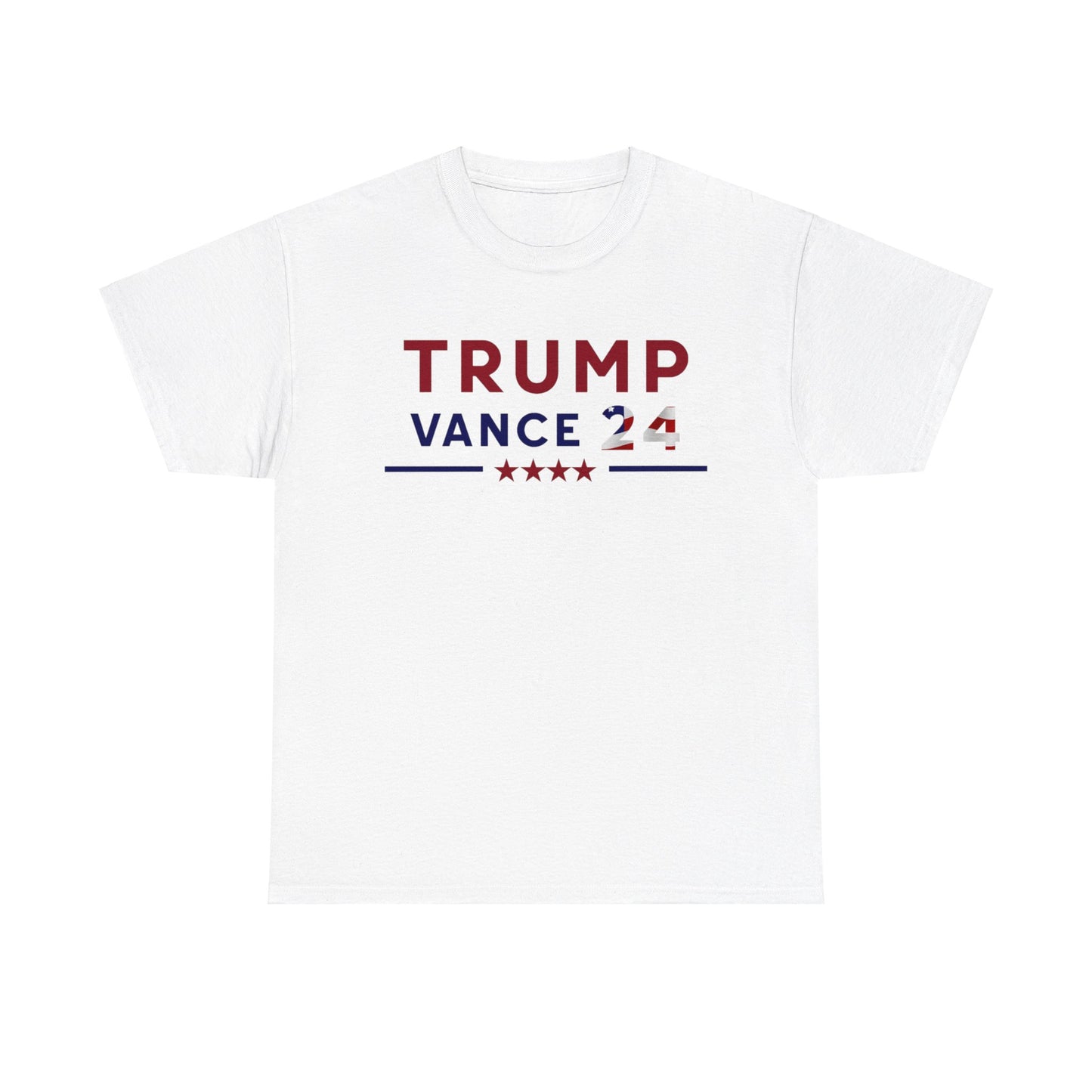 Trump Vance 24 MAGA Unisex Heavy Cotton Tee