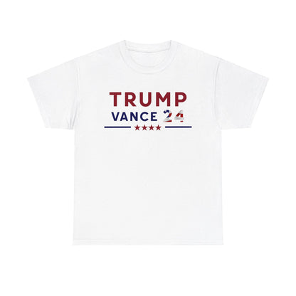 Trump Vance 24 MAGA Unisex Heavy Cotton Tee