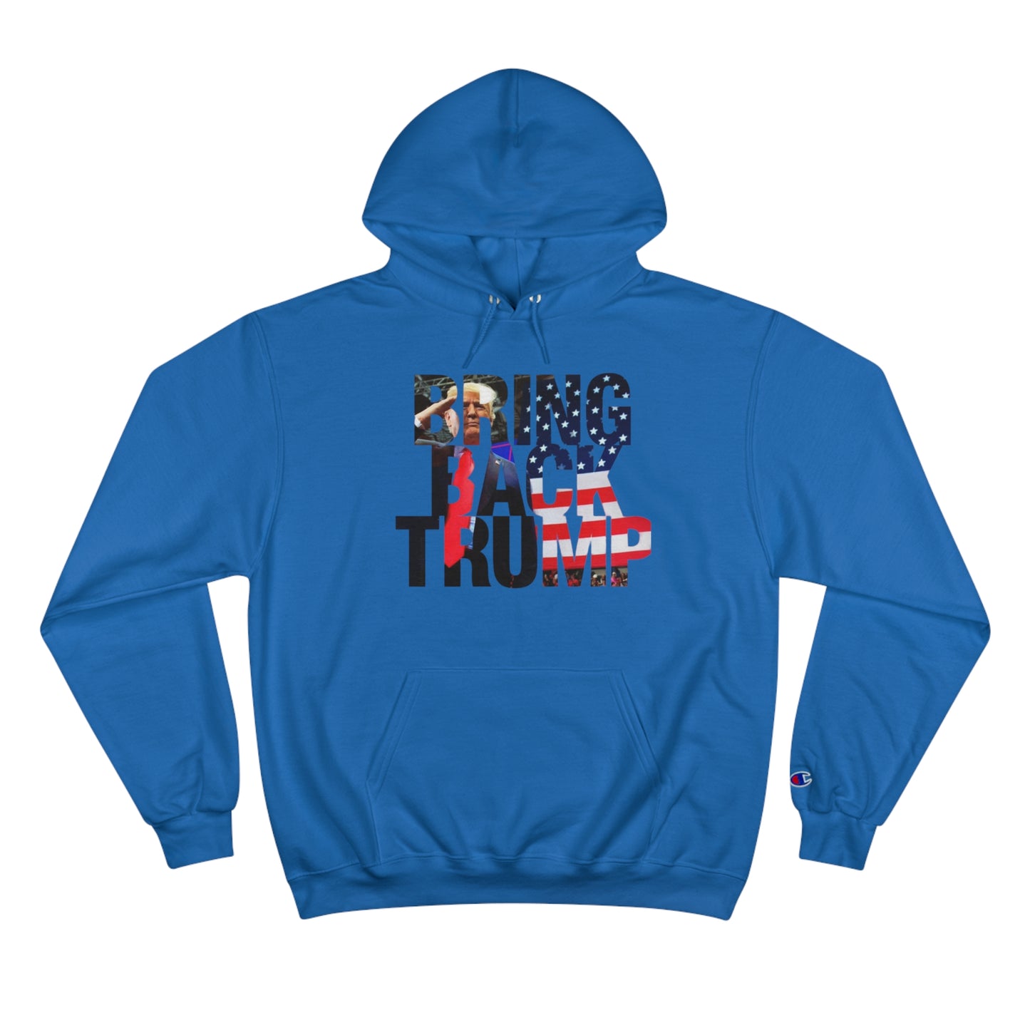 Bring Back TRUMP* Champion Brand Hoodie zurück