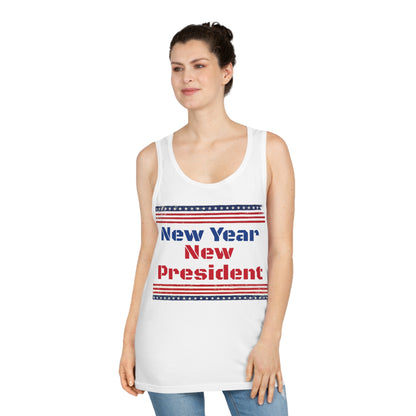 New Year, New President MAGA Unisex Softstyle™ Tank Top