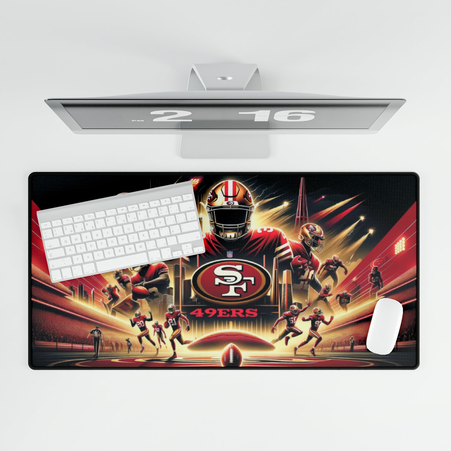 San Francisco 49ers NFL Football High Definition Schreibtischunterlage