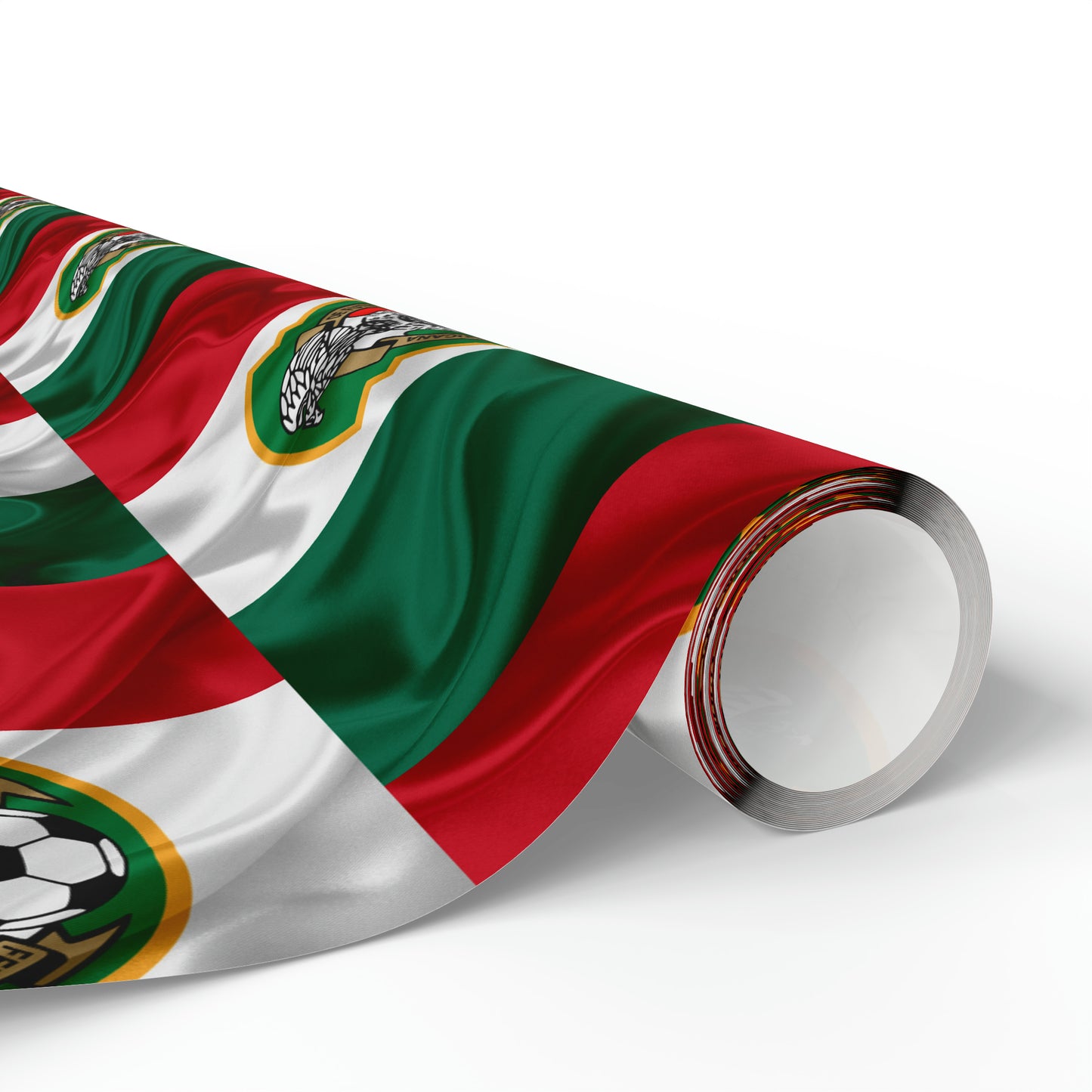 Mexico National Team Futbol Flag Birthday Gift Wrapping Paper football soccer Holiday