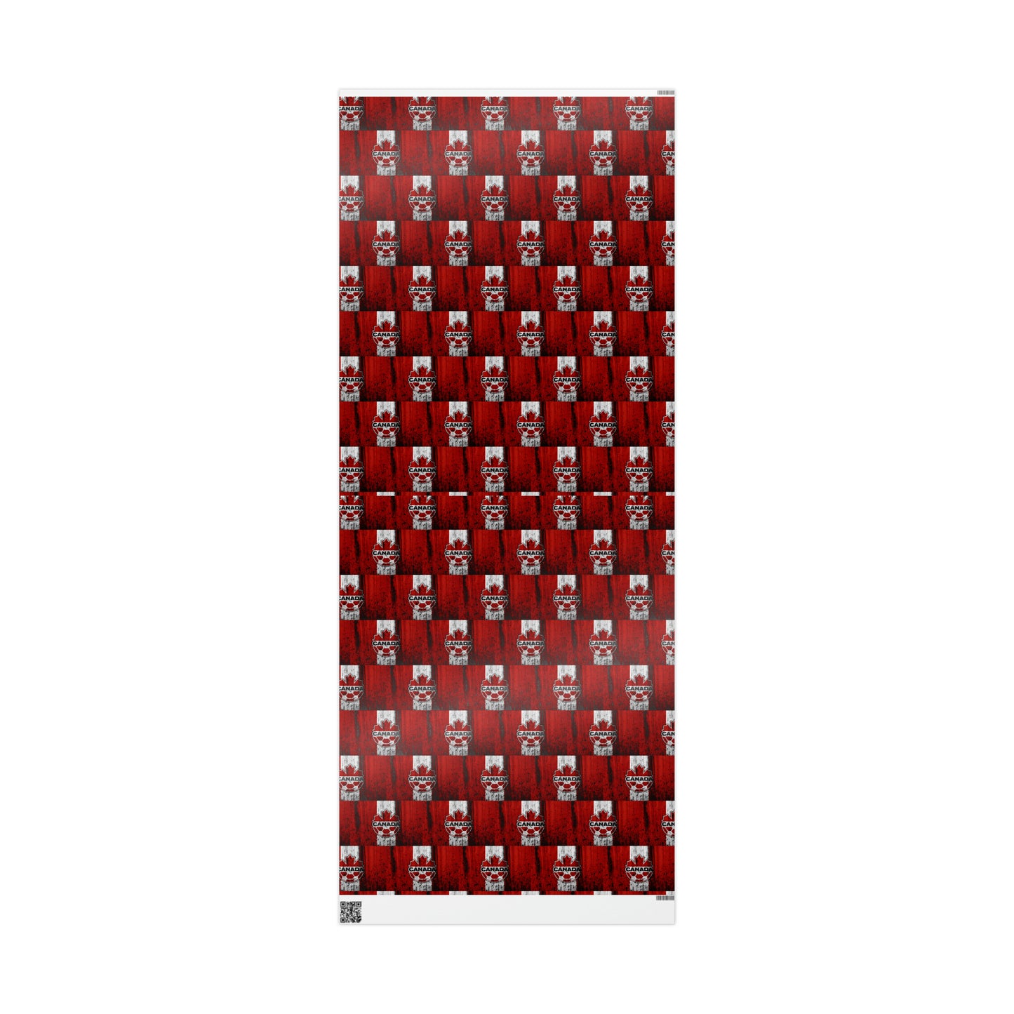 Canada National Team Futbol Flag Birthday Gift Wrapping Paper football soccer Holiday