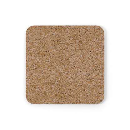Don't F*** With Texas 2A state outline Cork Back Coaster