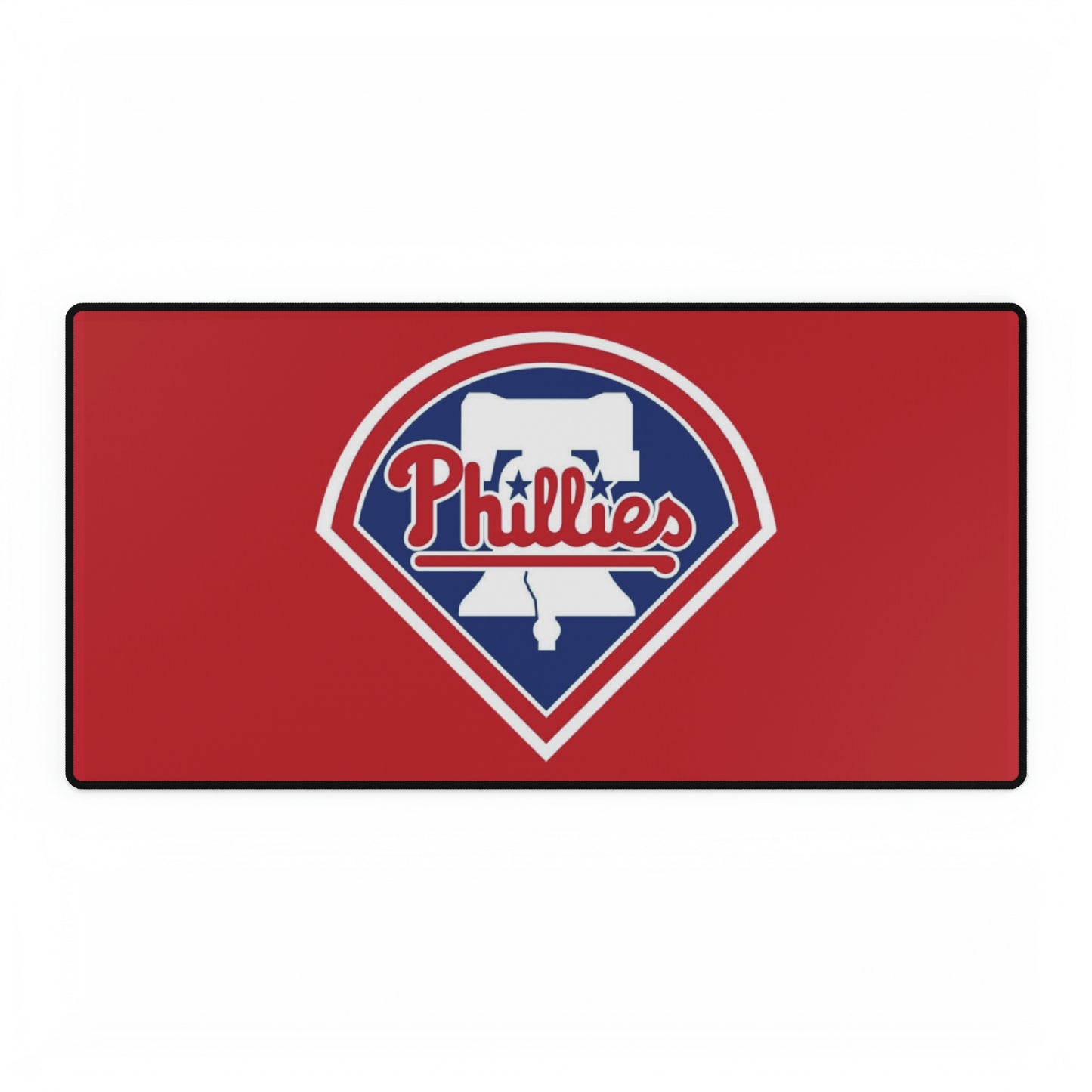 Philadelphia Phillies Logo MLB Baseball High Definition Print Desk Mat Mousepad