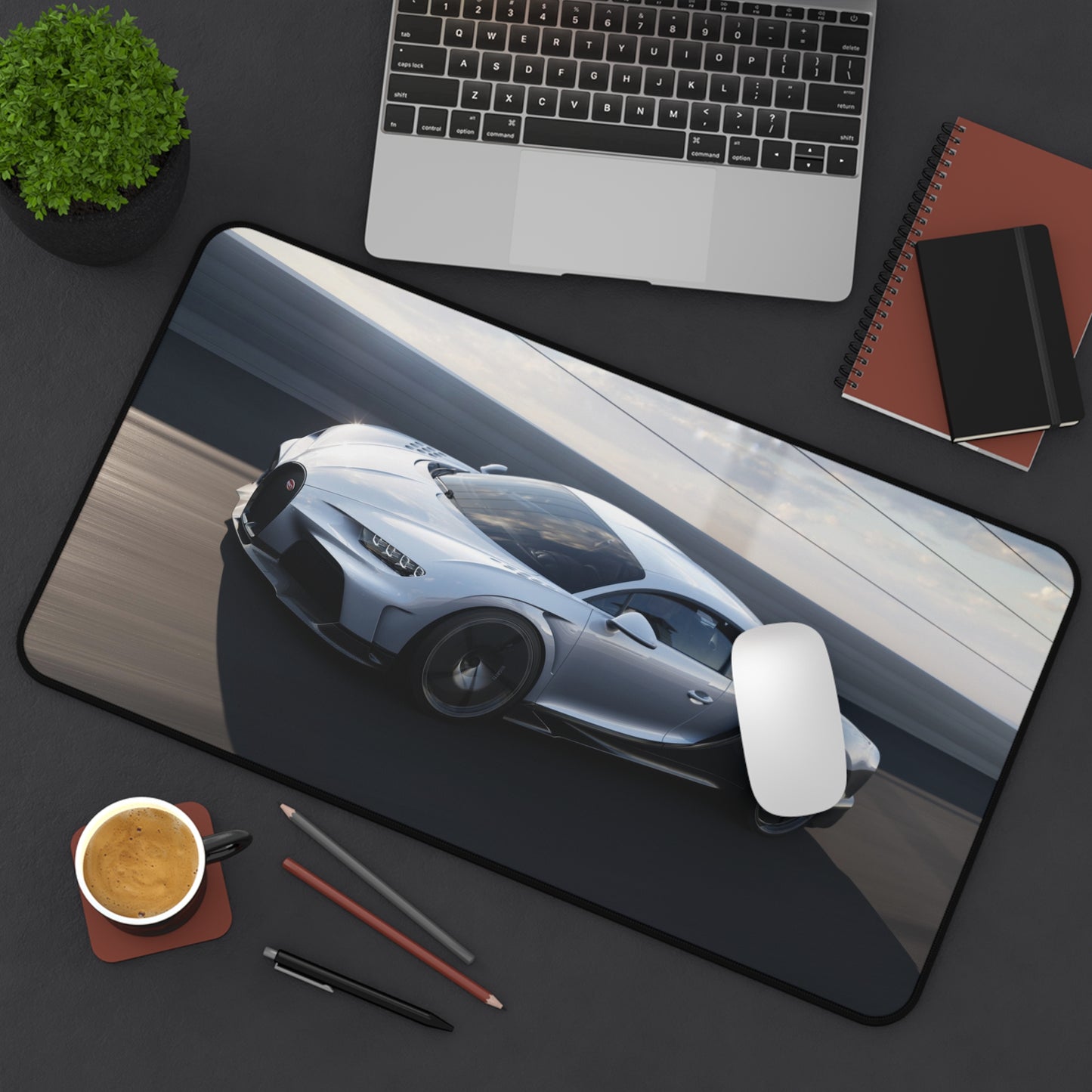 Bugatti High Definition Super Car Office Home Decor Desk Mat Mousepad