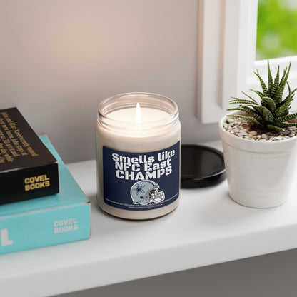 Smells like NFC East CHAMPS Cowboys Scented Soy Candle, 9oz *Dallas