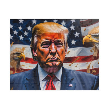 Donald Trump American Eagle Puzzle (110 oder 252 Teile)