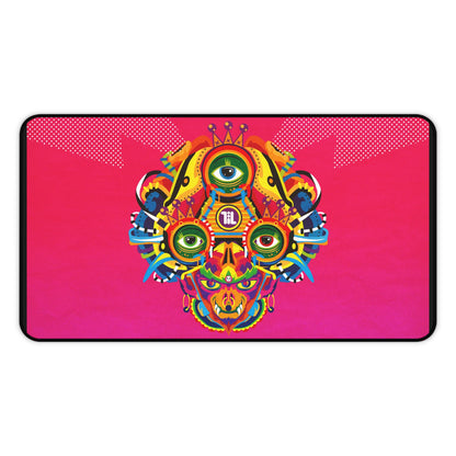 Pink Trippy Art High Definition Game Home Video Game PC PS Desk Mat Mousepad