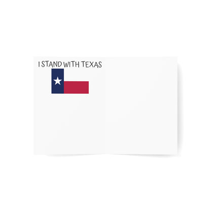 Ich liebe dich, wie Trump Texas liebt. MAGA-Jubiläums- oder Muttertagskartengeschenk