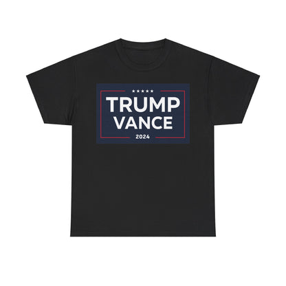 Trump Vance 24 MAGA Unisex Heavy Cotton Tee