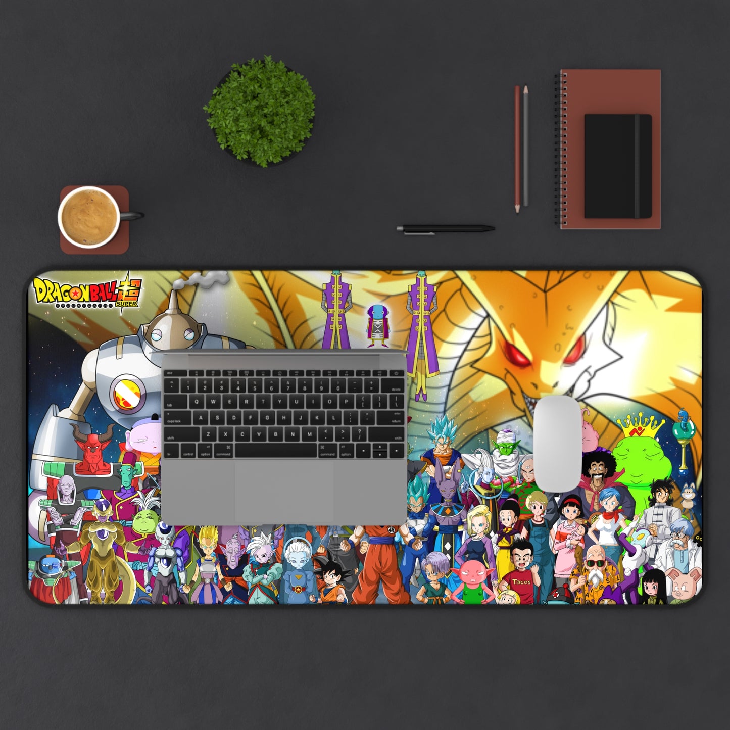 Dragon Ball Z Super Anime Piece Cartoon High Definition PC Desk Mat