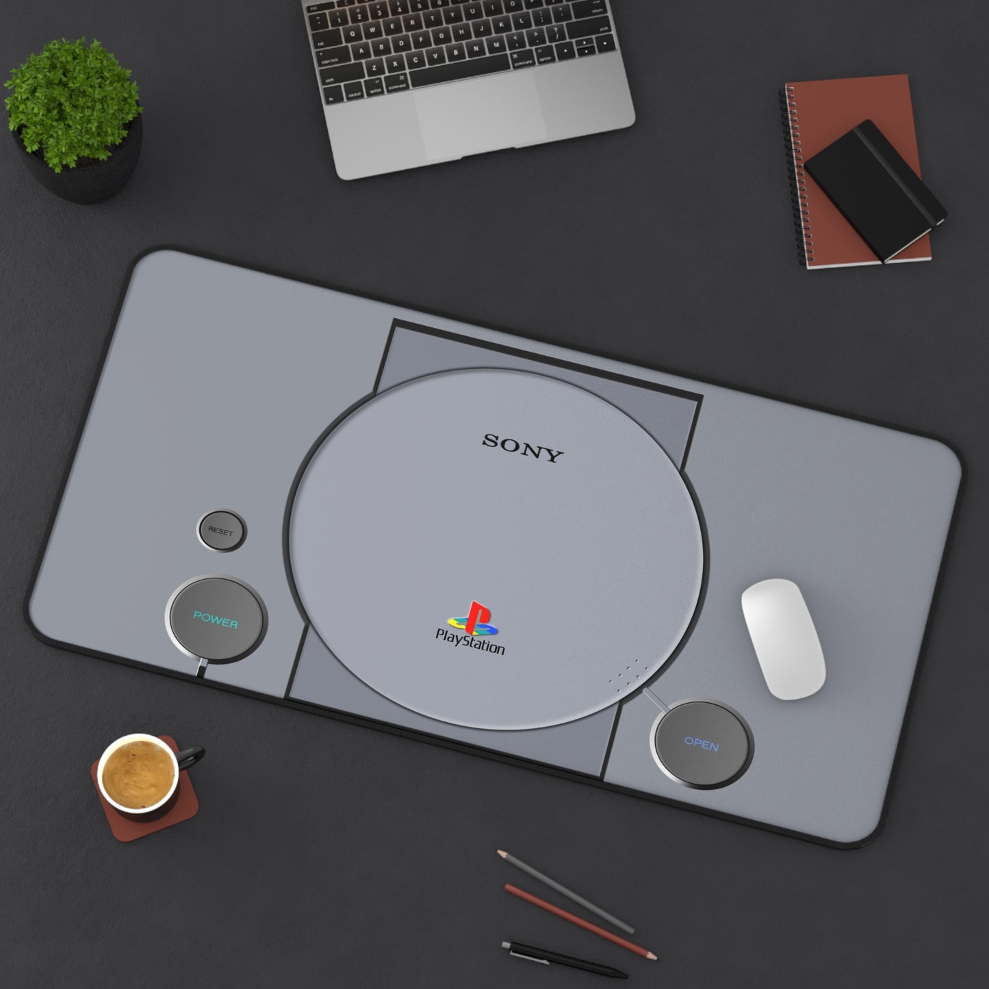PS1 Classic High Definition Game Video Game PC Playstation Desk Mat Mousepad
