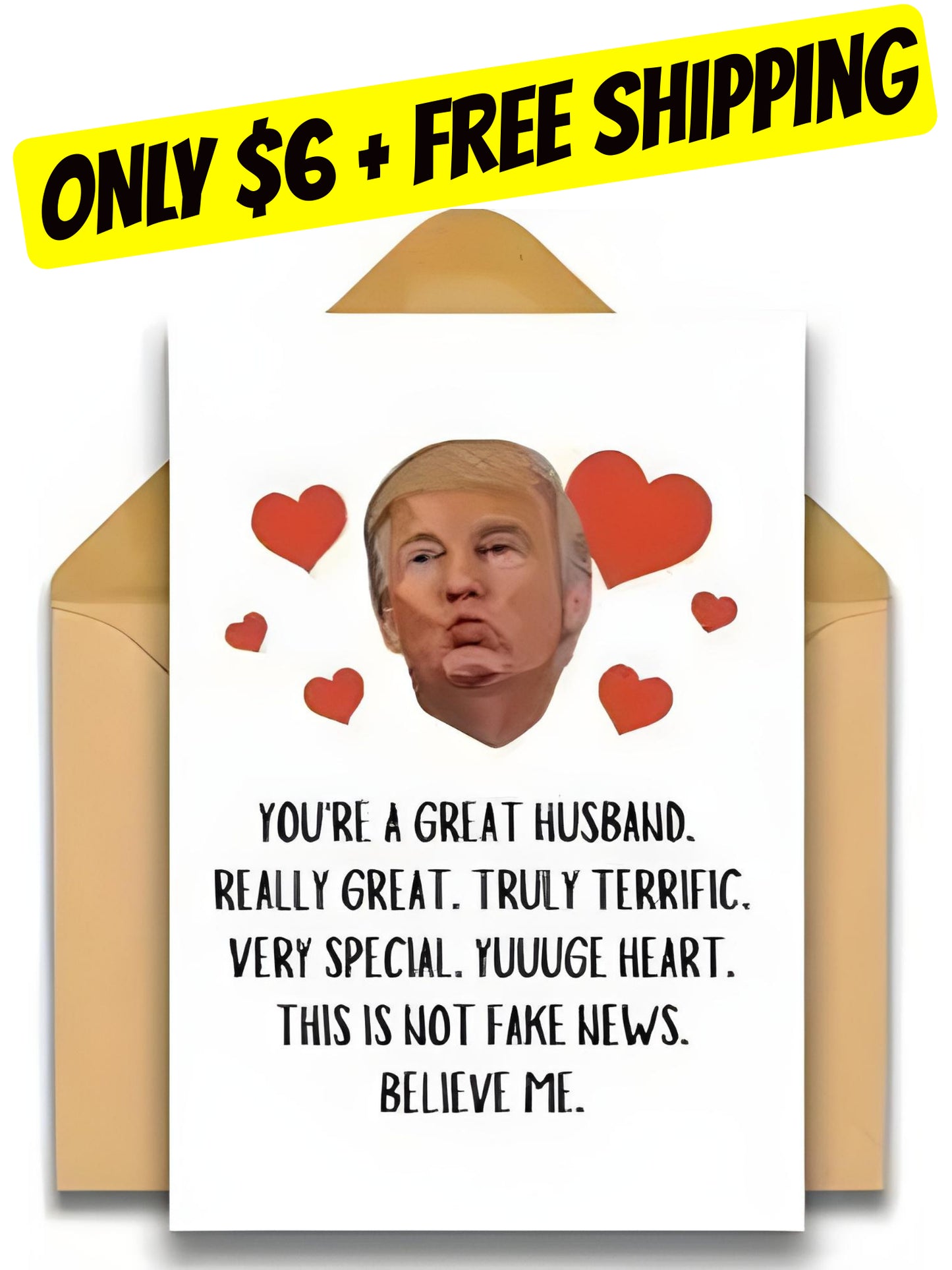 You're a Great Husband Valentine's Day Trump Card