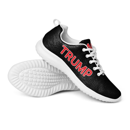 The Trump classics Black and red MAGA Men’s athletic sneaker shoes