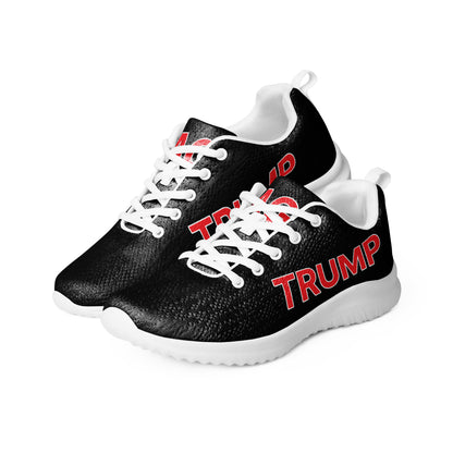 The Trump classics Black and red MAGA Men’s athletic sneaker shoes