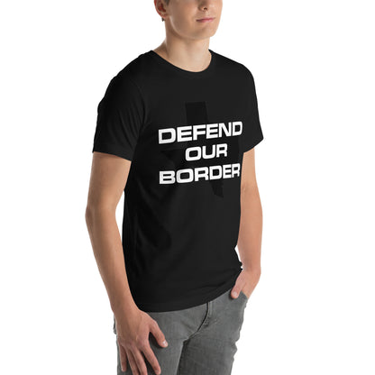 Verteidigen Sie unser hochwertiges Unisex-T-Shirt Border Texas